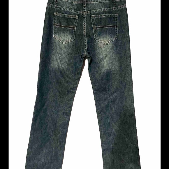 Marc by Marc Jacobs MJ Women’s Size Stretch Low 14 Rise Bootcut blue Jeans Zipp - Picture 4 of 8